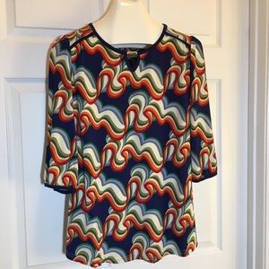 Presence 3/4 Sleeved Top Size 40